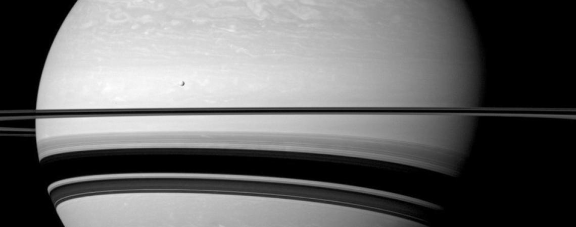 Последнее фото Cassini